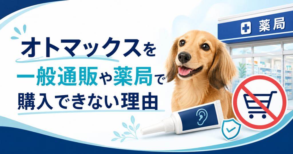オトマックスを一般通販や薬局で購入できない理由